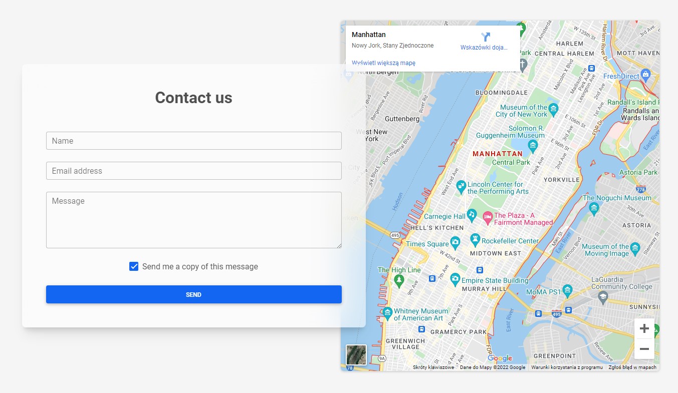 Bootstrap 5 Admin Dashboard Maps