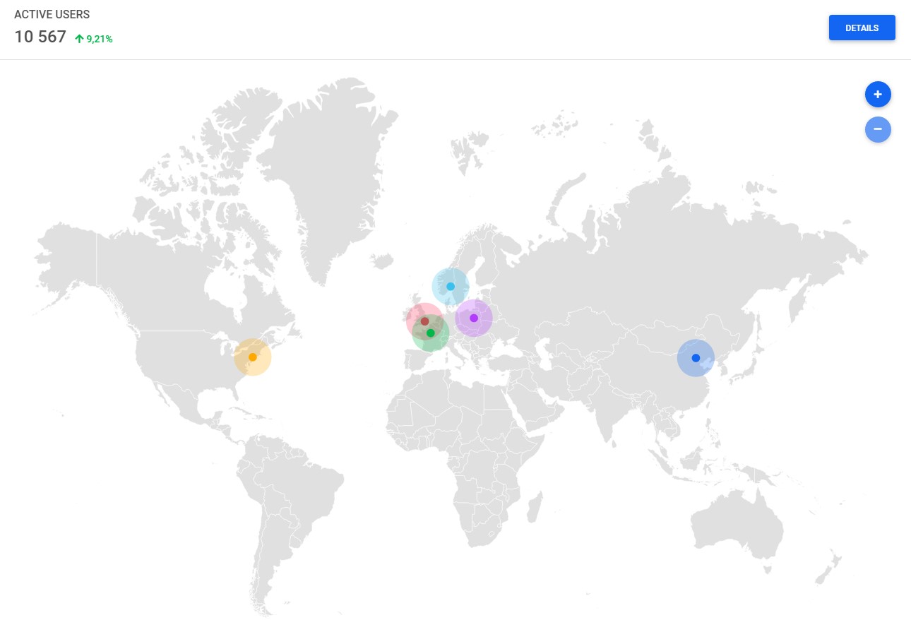 Bootstrap 5 Admin Dashboard Maps