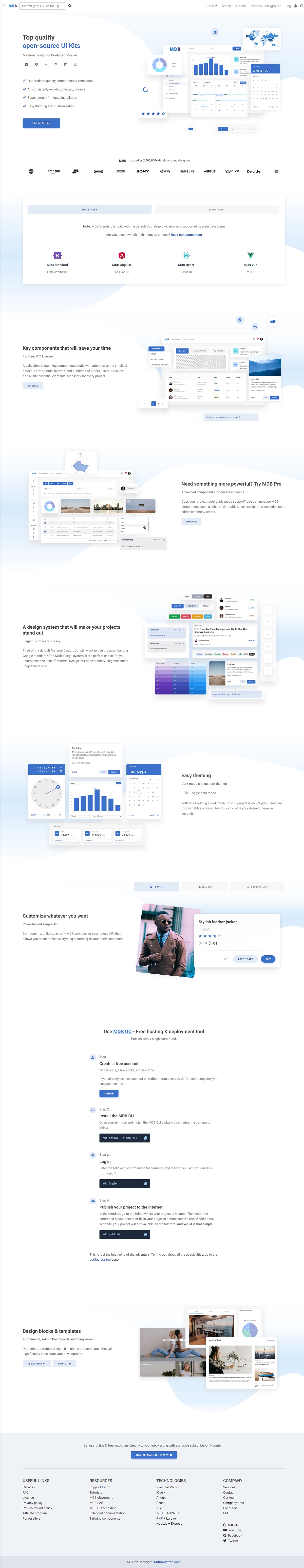 Bootstrap 5 Blog Magazine