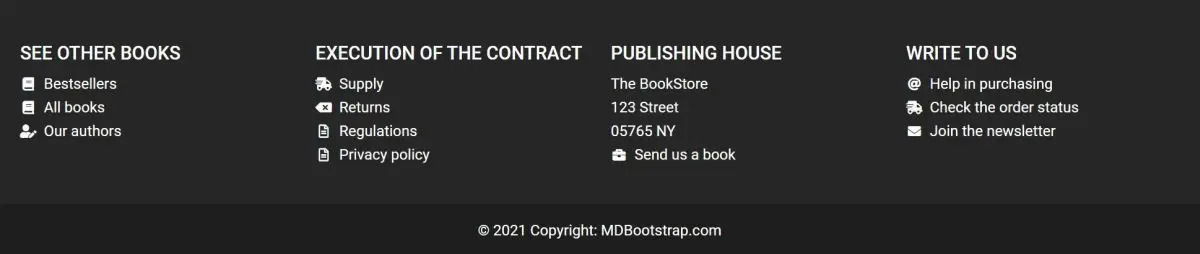 MDB 5 - Bootstrap 5 & Material Design