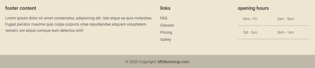 MDB 5 - Bootstrap 5 & Material Design