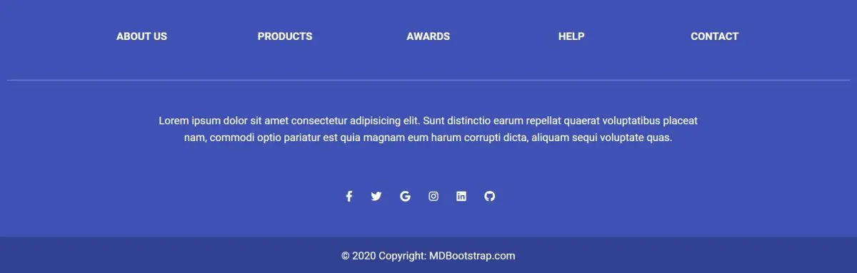 MDB 5 - Bootstrap 5 & Material Design