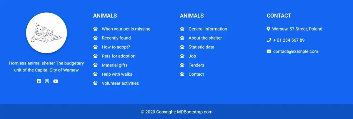 MDB 5 - Bootstrap 5 & Material Design